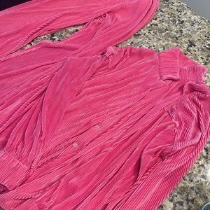 Hot pink thick 2 pants set